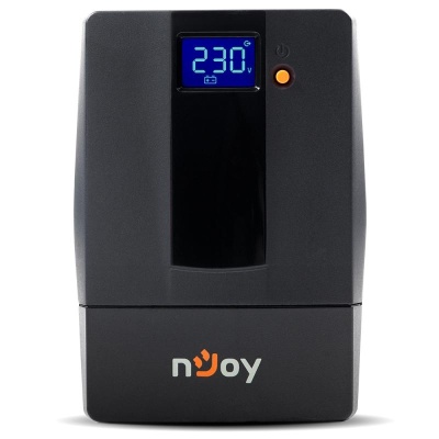UPS nJoy Horus Plus 800, 800VA/480W, Afisaj LCD cu ecran tactil,2 Prize Schuko cu Protectie, Repornire Automata, RJ11 protectie pentru linia de telefon/modem, Posibilitatea de monitorizare si control prin USB, LAN si internet, port de comunicare USB, - Img 6