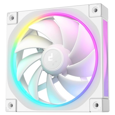 Ventilatoare DEEPCOOL FL12-3in1 120mm ALB, CFM 55, presiune 2.82 mmAq, viteza de rotatie 500-2150 RPM +/- 10% - Img 3