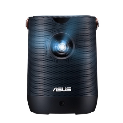 Videoproiector Asus Latte L2, LED Portabil Inteligent 30.000 ore, FHD 1920* 1080, up to 4K 3840x2160, 960 Lumeni LED / 400 Lumeni ANSI, 400:1, distanta de proiectie 0.8- 3.2 metri, 16:9/ 4:3, HDR10, boxa 10W cu tehnologie Smart AMP, HDMI: 1 x Micro HDMI