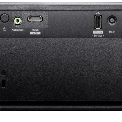 Videoproiector Optoma Photon Life PK31, 4K UHD (3840x2160), 1600/ 900 lumeni, 200.000:1, 16:9/ 4:3, diagonala 1.52m ~ 3.81m (60" ~ 150"), 3LED 30.000 ore, distanta de proiectare 1.99m - 5.47m, HDMI 2.0, USB-A power 2A, audio out, 30-32 DB, Full 3D, - Img 3