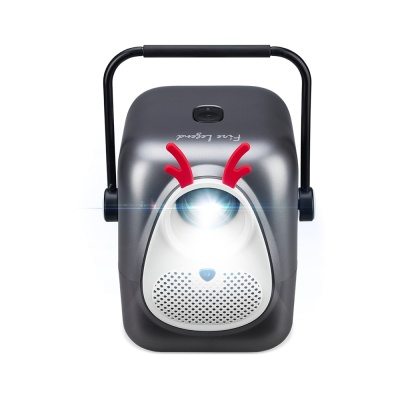 Videoproiector portabil Fire Legend QF23s, FHD 1920* 1080, Auto Focus, Bluetooth Speaker, LED 6.500 lumeni/ 250 ANSI lumeni, 16:9/ 4:3, 1.000:1, 30.000 ore, HDMI, USB (Type A 2.0), DC Out (5V/1A, USB Type A 2.0), PC audio, boxe 2* 3W, Bluetooth Wireless - Img 3
