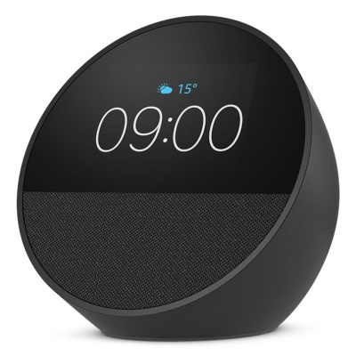 Amazon Echo Spot (2024 release) - Alexa, Black