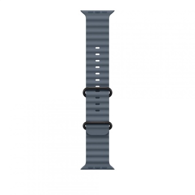 Apple Watch 49mm Anchor Blue Ocean Band Extension - Black Titanium Finish