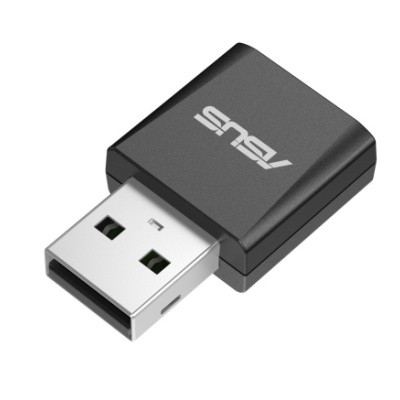 Asus Tri-band WiFi 7 Nano USB Adapter, 6GHz band, support 4096-QAM, Plug and play, Compatible with Windows® 10 & 11