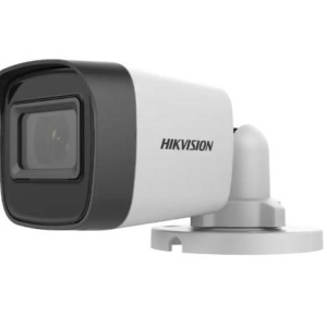 Camera supraveghere Hikvision DS-2CE16D0T-ITPF(3.6mm) 2 MP Fixed Mini Bullet, IR: up to 25 m IR distance, 1x TVI/AHD/CVI/CVBS analog output, tensiune de alimentare: 12Vcc, max 2.2W, dimensiuni: 57.9 mm × 60.9 mm × 138.8 mm, greutate: 141 g,temperatura