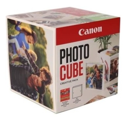 CANON PP-201 13x13CM PHOTO CUBE WH/OR, 40 coli, 1 x rama foto.