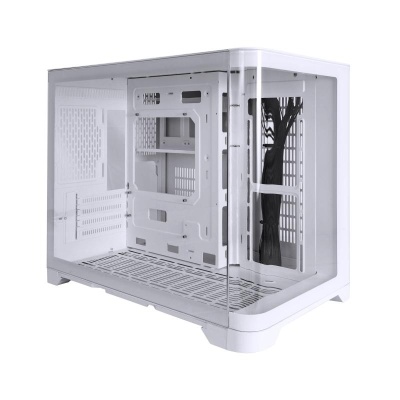 Carcasa 1stPLAYER® Gaming UV6-wh, Micro-ATX, 6 ventilatoare aRGB, telecomanda, alb - Img 8