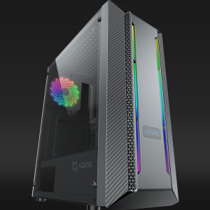 Carcasa Aqirys Mizar Midi Tower Black RGB