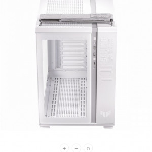 Carcasa Asus GT502 TUF GAMING White Edition Case Size Mid Tower Motherboard Support ATX Micro-ATX Mini-ITX Drive Bays 4 x 2.5"/3.5" Combo Bay Expansion Slots 8 3 (additional vertical) Front I/O Port 1 x headphone / Microphone 2 x USB 3.2 Gen1 1 x USB