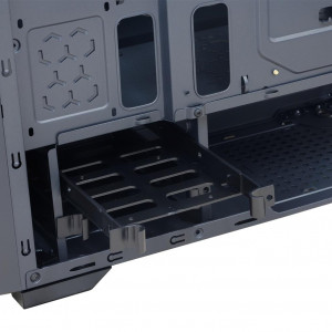 Carcasa Spacer Flash, ATX, MidTower, Gaming, fara sursa, sticla securizata, USB 2.0 x 2, USB 3.0 x 1, PSU shroud, black „SPCS-GC-FLASH” - Img 7