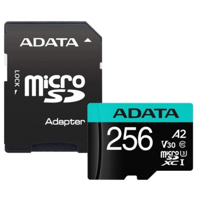 Card de Memorie MicroSDXC Adata 256GB, Adaptor SD, Class 10 - Img 2