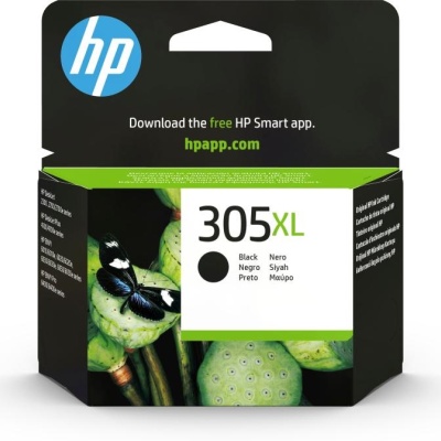 Cartus cerneala HP 3YM62AE Black Nr.305Xl High Yield 3Ym62Ae Original HP Deskjet 2320 Aio - Img 2