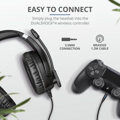 Casti cu microfon GXT 488 Forze PS4 Gaming, negru - Img 7