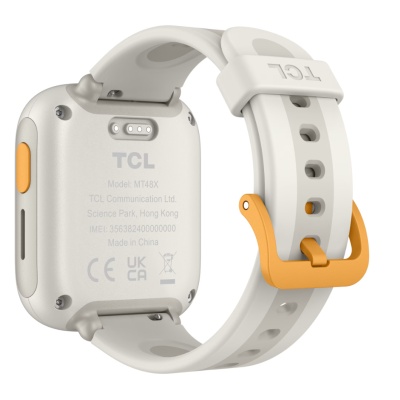 Ceas SmartWatch pentru copii TCL MOVETIME Kids Watch MT48, 1.68", 4G, GPS, IP68 2ATM, Camera 2MP, Lunar Cream - Img 8