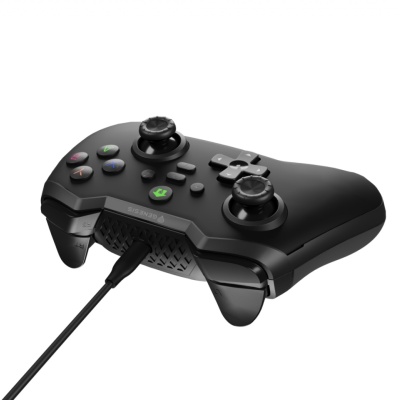 Controller cu fir Genesis Mangan 300, interfata USB, 19 butoane, negru - Img 7