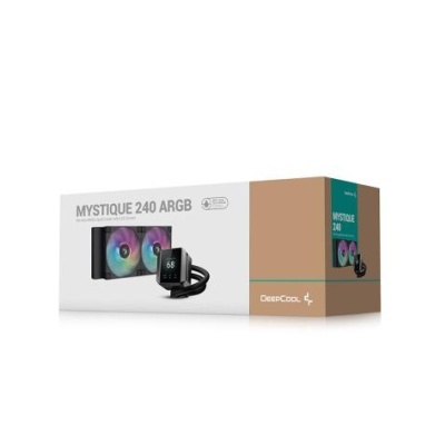 Cooler Procesor DEEPCOOL MYSTIQUE 240 ARGB NEGRU - Img 11