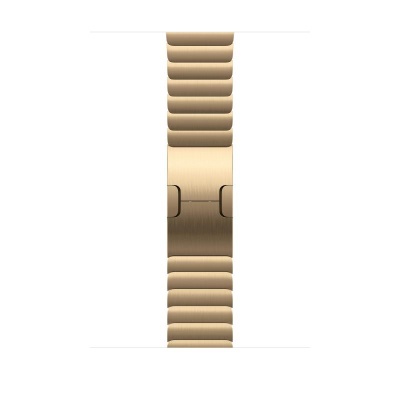 Curea pentru Apple Watch 46mm Radiant Gold Link Bracelet