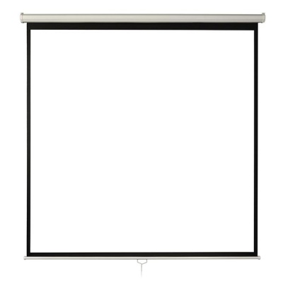 Ecran proiectie manual,perete/tavan, 200 x 200 cm, BlackMount, Format 1:1 - Img 2