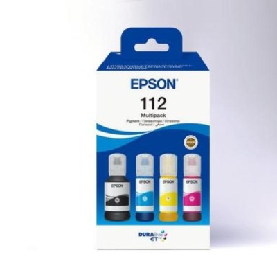 EPSON 112 EcoTank 4-colour Multipack, continut: 1 x 125 ml Black, 1 x 70 ml Cyan, 1 x 70 ml Magenta, 1 x 70 ml Yellow, Epson EcoTank LL11160, L15150, L15160, EcoTank Pro L15180, Epson ITS L6550, L6570. - Img 5