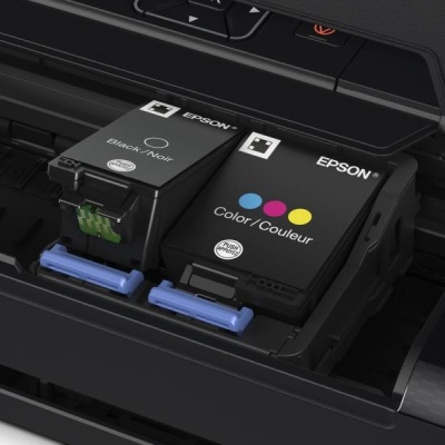 Imprimanta inkjet color portabila Epson WF-100W, dimensiune A4, viteza 7ppm alb-negru, 4ppm color, rezolutie 5760x1440 dpi, alimentare hartie 20 coli, interfata USB2.0, Wireless, Wi-Fi Direct, PictBridge, Google Cloud Print, Air Print, Epson Connect - Img 6
