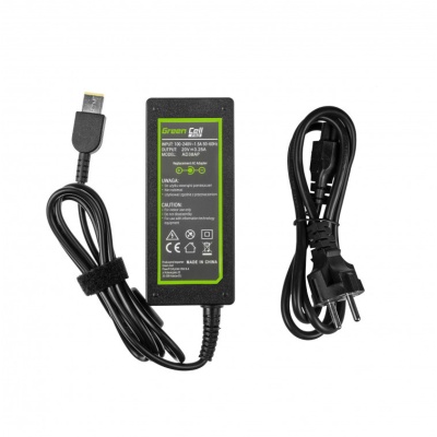 Incarcator compatibil Green Cell pentru laptop Lenovo B40 B50 E40 E50 M4400 Z50 Z51, Lenovo IdeaPad G400s G500s S510p Z410, Lenovo ThinkPad E450 E470 E550 L440 T430 T440 T540 T540p T550 X240 X250 X360, model Lenovo 45N0397 ADLX65NCC3A ADLX65NCD3A,65W - Img 3
