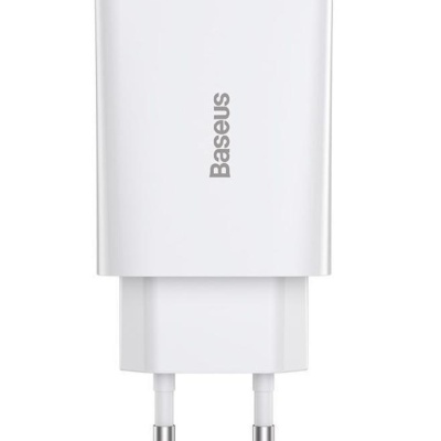 Incarcator retea Baseus Speed Mini, Quick Charge 20W, 1 x USB Type-C 5V/3.0A, alb - Img 12