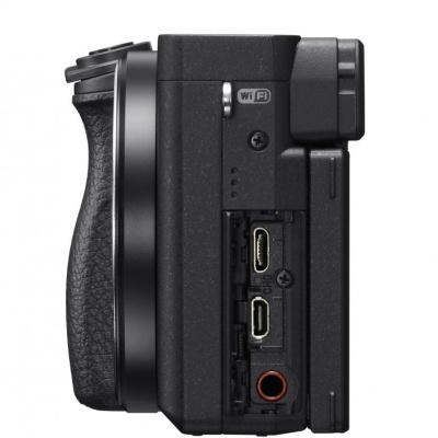Kit SONY Alpha A6400 Mirrorless 24.2MP, ISO 32000 (Extins: 102400), 1/4000s, 4K @30fps, SD/SDHC/SDXC, Rafala 11cps, WiFi/Bluetooth/NFC, Senzor APS-C, Montura Sony E, Obiectiv 16-50mm, F3.5-5.6 - Img 8