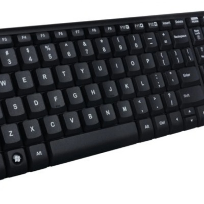 Kit tastatura + mouse Logitech MK220, tastatura fara fir standard, mouse optic, negru