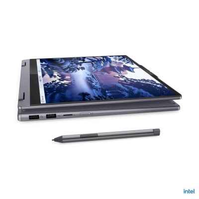 Laptop Lenovo IdeaPad 5 2-in-1 14IAL10, 14" WUXGA (1920x1200) IPS 300nits Glossy, 45% NTSC, 60Hz, TÜV Low Blue Light, Glass, Touch, Intel® Core Ultra 5 225U, 12C (2P + 8E + 2LPE) / 14T, Max Turbo up to 4.8GHz, 12MB, video Integrated Intel® Graphics, RAM - Img 11