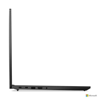 Laptop Lenovo ThinkPad E16 Gen 2 (Intel); 16" WUXGA (1920x1200) IPS 300nits Anti-glare, 45% NTSC; Intel® Core™ Ultra 5 125U, 12C (2P + 8E + 2LPE) / 14T, Max Turbo up to 4.3GHz, 12MB; RAM 16GB SO-DIMM DDR5-5600, 512GB SSD; 3YO; DOS - Img 4