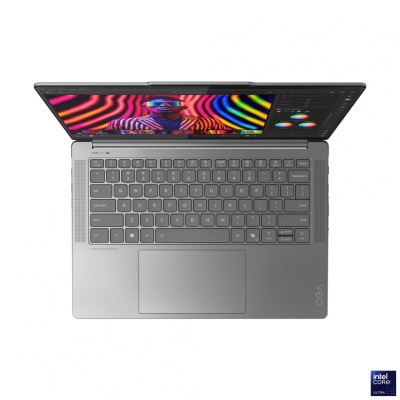Laptop Lenovo Yoga Pro 7 14IAH10, 14.5" 3K (3000x1876) OLED 1000nits (peak) / 500nits (typical) Glossy / Anti-fingerprint, 100% DCI-P3, 120Hz, Eyesafe®, Dolby Vision®, DisplayHDR™ True Black 1000, Glass, Touch, X-Rite®, PureSight Pro, Intel® Core Ultra 9 - Img 2
