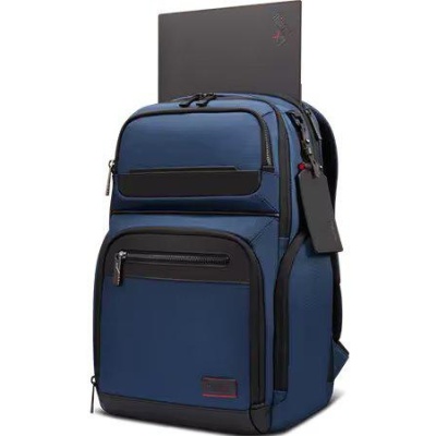 Lenovo ThinkPad Executive 16" Backpack, 22L capacity, 36.2 x 25.3 x 2.2 cm, 1.8kg, Outside Fabric Material: polyester 88%, leather 12%, Navy - Img 4