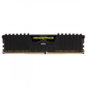Memorie RAM DIMM Corsair VENGEANCE® 16GB (1x16) DDR4 3600MHz CL18, 1.35V XMP 2.0 BLACK