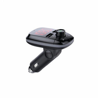Modulator FM Serioux ABFM50, Bluetooth 5.0 , raza actiune de până la 5 m, voltaj intrare: 1x DC 12V/24V ,2 porturi USB: 1x USB DC5V 2.4A Max 1 x USB audio (pana la 32 GB), slot MicroSD (pana la 32 GB), format muzica: MP3/WMA/WAV, frecvența FM: 87.5MHz - - Img 5
