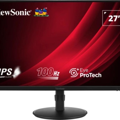 Monitor Consumer ViewSonic VA2708-HDJ, 27", 1920 x 1080 pixeli, Black, 2 ani Garantie