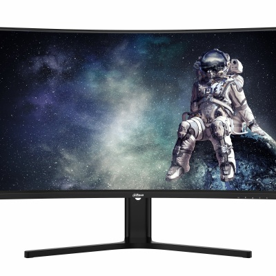 Monitor Dahua 31.5" DHI-LM32-E330CA, Curvature: 1500R, Diagonal (inch): 31.5, Diagonal (cm): 80, Aspect ratio: 16:9, Panel: VA, Resolution: 2560x1440, Refresh Rate: 180Hz, Response time MPRT: 1ms, Brightness (max): 300 cd/m², Contrast (static) : 3000:1,