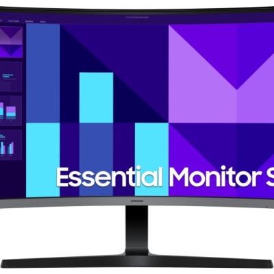 Monitor Samsung 27" LS27D392GAUXEN, Curvature: 1800R, Diagonal (inch): 27, Diagonal (cm): 68.58, Aspect ratio: 16:9, Panel: VA, Resolution: 1920x1080, Refresh Rate: 100Hz, Response time GtG: 4ms, Brightness (max): 250 cd/m², Contrast (static) : 3000:1, - Img 2