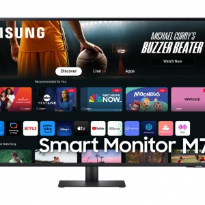 Monitor Samsung 43" LS43DM702UUXDU, Diagonal (inch): 43, Diagonal (cm): 109, Aspect ratio: 16:9, Panel: VA, Resolution: 3840x2160, Refresh Rate: 60Hz, Response time GtG: 4ms, Brightness (max): 300 cd/m², Contrast (static) : 3000:1, Viewing angle: