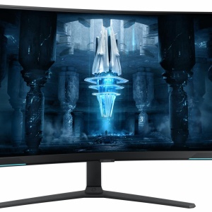 MONITOR SAMSUNG LS32BG850NPXEN 32 inch, Curvature: 1000R , Panel Type: VA, Resolution: 3840x2160, Aspect Ratio: 16:9, Refresh Rate:240Hz, Response time GtG: 1ms, Brightness: 350 cd/m², Contrast (static): 1,000,000 : 1, Viewing angle: 178º(R/L), - Img 4