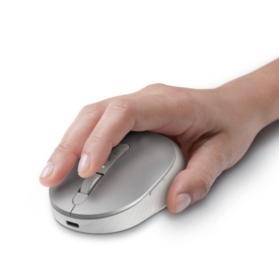 Mouse Dell Premier, Rechargeable Wireless, argintiu - Img 2