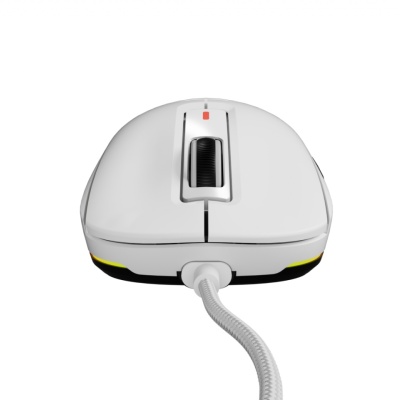 Mouse gaming cu fir Gensesis Krypton 660, interfata USB, 12000 DPI, 6 butoane, iluminare RGB, alb - Img 6