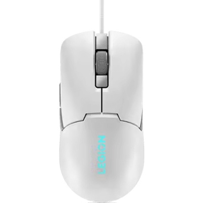 Mouse gaming Lenovo Legion M300s, Iluminare RGB, 8k DPI, Sensor Pixart, Glacier White - Img 4