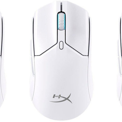 Mouse HyperX Pulsefire Haste Core 2 Wireless, rezolutie maxima 12000 DPI, conectivitate 2.4GHz Wireless / Bluetooth 5.2, polling rate pana la 1000 Hz, durata de viata baterie pana la 100 de ore in modul 2.4GHz highspeed, si pana la 200 de ore in modul - Img 3