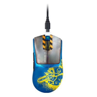 Mouse Razer DeathAdder V3 Pro Fortnite Edition optic, numar butoane progamabile 5, rezolutie 30000 DPI, durata de viata baterie pana la 90 ore - 1000Hz, Pana la 24 ore - 4000Hz + HyperPolling Wireless Dongle - Img 3