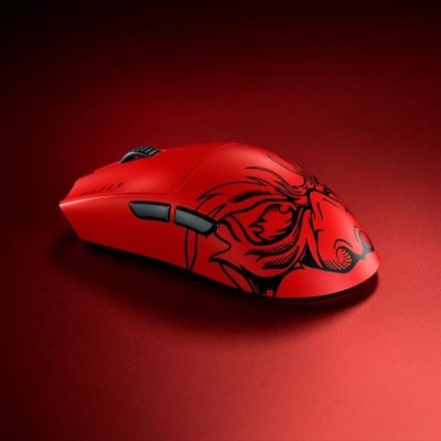 Mouse Razer Viper V3 Pro Faker Edition, rezolutie maxima 35000 DPI, durata de viata baterie pana 95 hours la 1000 Hz, pana la 62 pre la 2000 Hz, pana la 40 ore la 4000 Hz pana la ore la 8000 Hz, negru