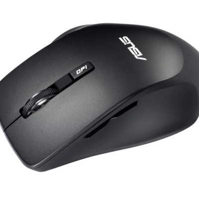Mouse Wireless ASUS WT425, 1600 dpi, Negru