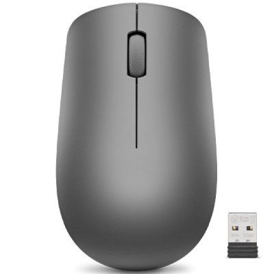 Mouse Wireless LENOVO 530, 1200 DPI, Gri