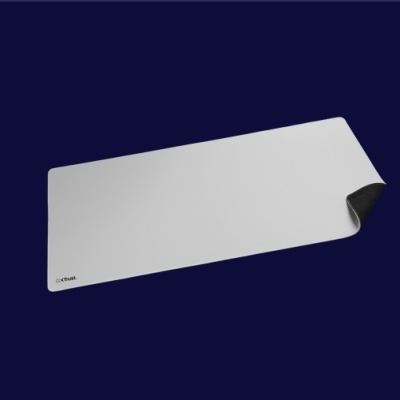 Mousepad Trust GXT 759W XXL gaming, material PET, suprafata usoara, alb