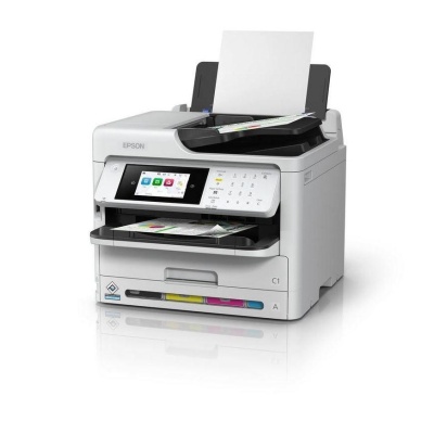 Multifunctional inkjet color Epson WorkForce Pro WF-C5890DWF, dimensiune A4 (Printare, copier, Fax ),duplex, viteza 34ppm alb-negru si color, rezolutie 4.800 x 1.200 dpi, alimentare hartie 250 coli + 50 ADF, Scanner: 24 ipm,rezolutie 1200 x 2400dpi, scan - Img 3
