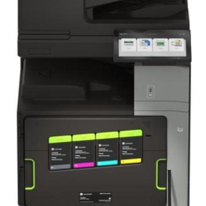 Multifunctional laser color Lexmark CX961se Copiere color/Imprimare color/Scanare color/Fax color/Trusted Platform Module, Dimensiune;A3, Ecran tactil color Lexmark din clasa e-Task de 10 inchi (25 cm), Viteza imprimare si copiere pana la 35 ppm, - Img 6